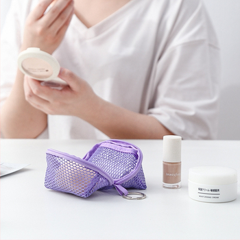 Tolmukindel hingav hallitusvastane ilumeik munameik puuvillane puudripuhastuskäsn munade hoiukott võtmehoidja hoiukott