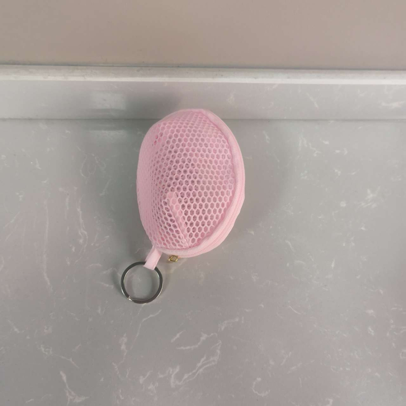 Tolmukindel hingav hallitusvastane ilumeik munameik puuvillane puudripuhastuskäsn munade hoiukott võtmehoidja hoiukott