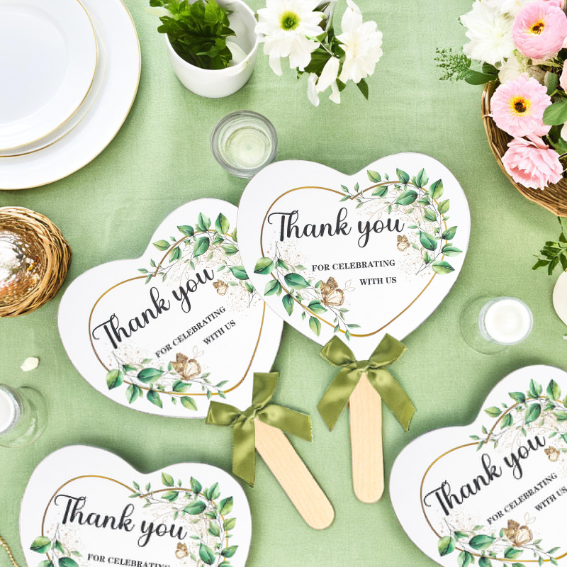 Трансграничен нов сватбен хартиен фен, подарък за булка, парти, сувенир, банкетна декорация, ръчен фен, парти, сватба, есенциален