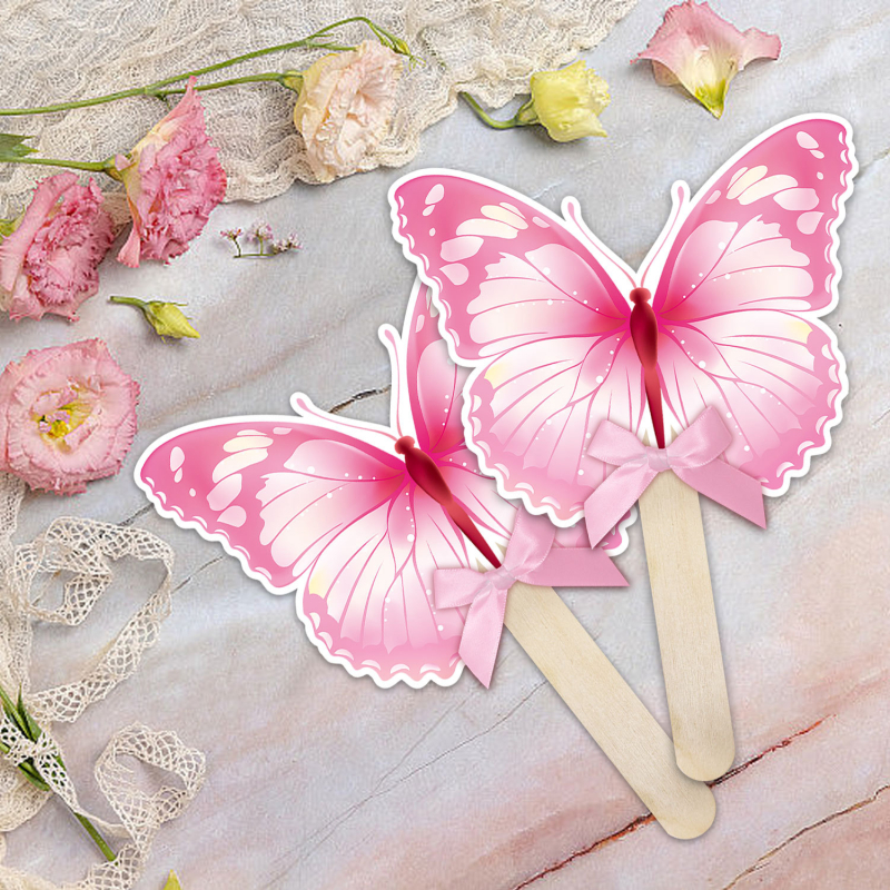 Трансграничен нов сватбен хартиен фен, подарък за булка, парти, сувенир, банкетна декорация, ръчен фен, парти, сватба, есенциален