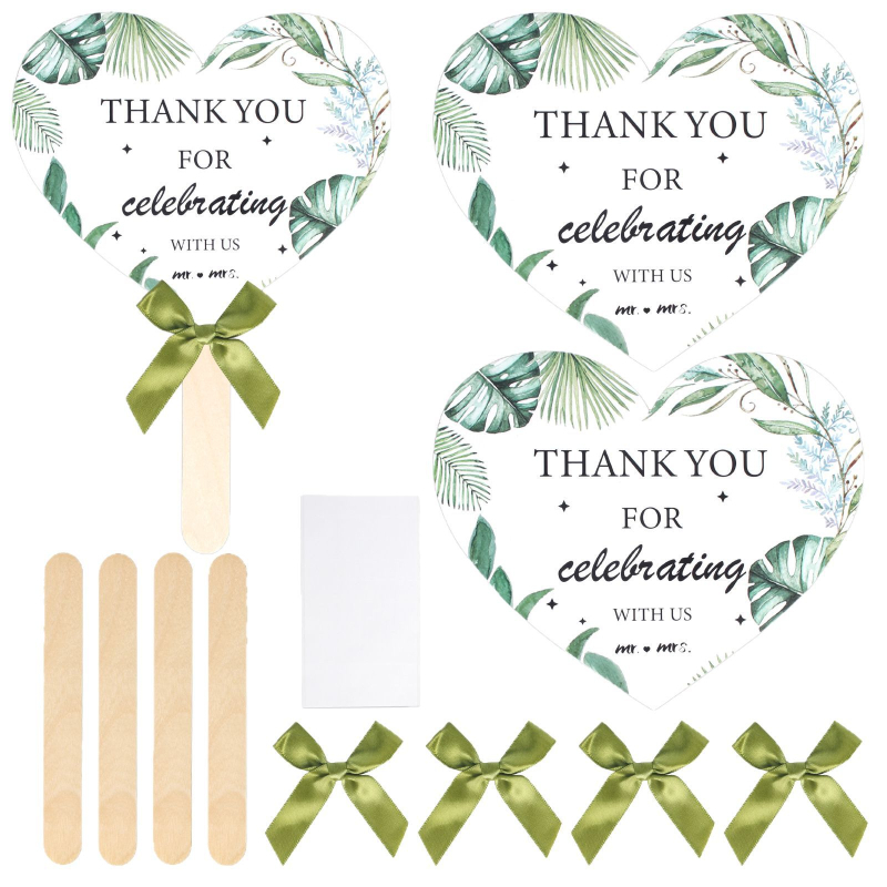 Трансграничен нов сватбен хартиен фен, подарък за булка, парти, сувенир, банкетна декорация, ръчен фен, парти, сватба, есенциален