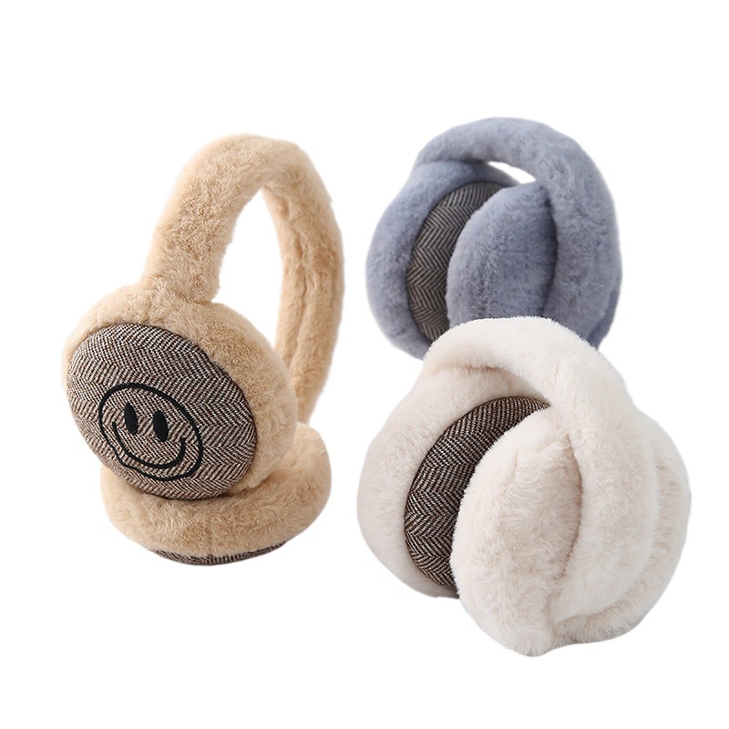Žieminė besišypsanti kepurė, atspari šalčiui, šildanti žieminė ausų apsauga, berniukų ausų šildančios ausinės, sulankstomos, mergaičių, vyriškos ausų pagalvėlės, madingos