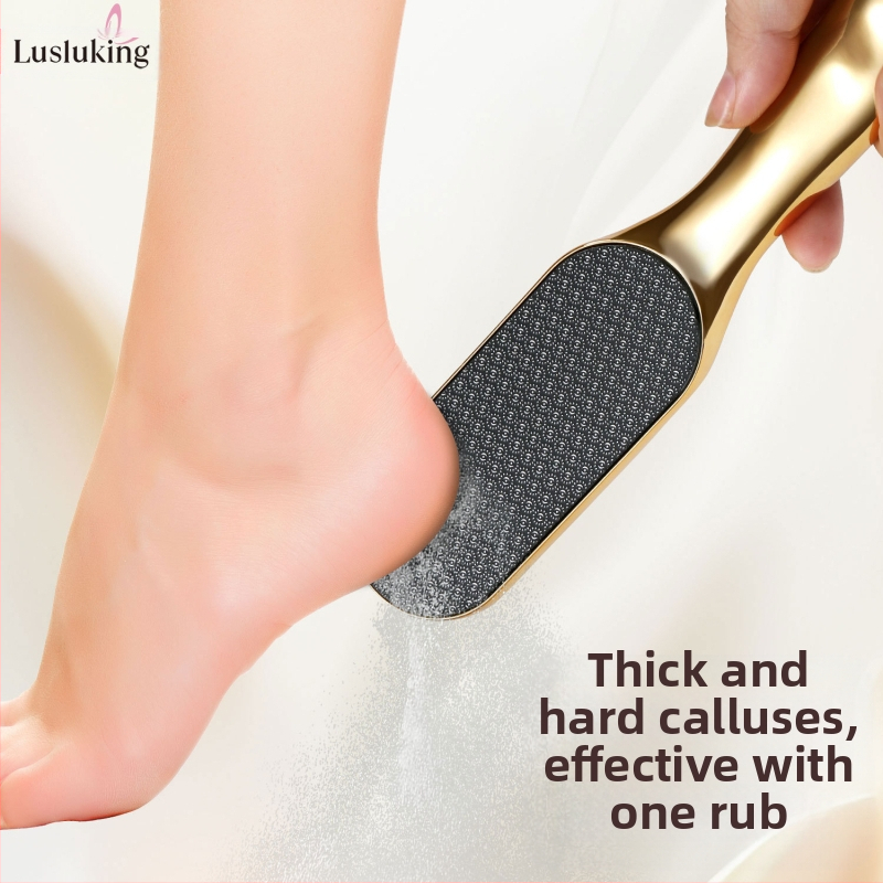 Populárny pilník na nohy s dlhou rukoväťou z nano skla, nástroj na manikúru a brúsenie nôh na odstránenie odumretej kože a mozoľov, artefakt z nano pilníka na nohy