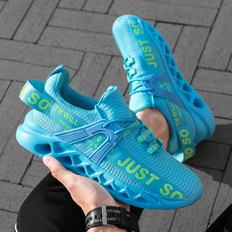 Υπαίθρια μόδα casual παπούτσια 2024 Άνοιξη και Φθινόπωρο Νέα αναπνεύσιμα κορεάτικα παπούτσια mesh για φοιτητές, αθλητικά παπούτσια για ζευγάρια