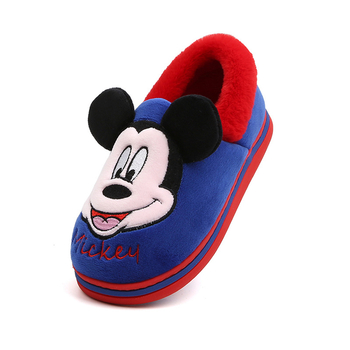 Laste puuvillane sussikott armsate talviste libisemiskindlate poiste ja tüdrukute beebilaste multifilmi puuvillaste kingadega