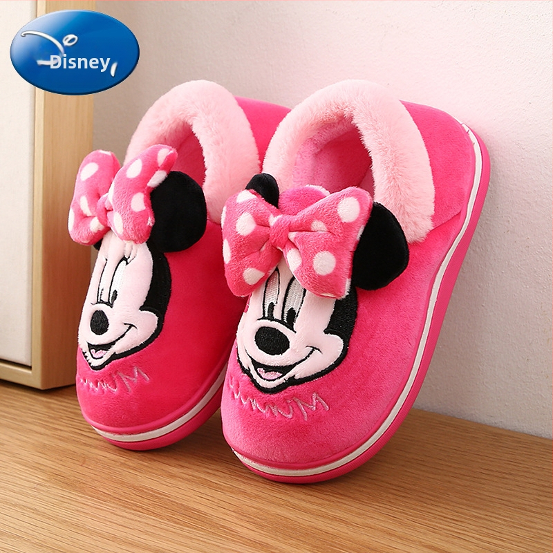 Laste puuvillane sussikott armsate talviste libisemiskindlate poiste ja tüdrukute beebilaste multifilmi puuvillaste kingadega