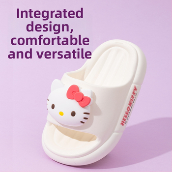 Qidan Shoe Factory beebisussid tüdrukute suvised Sanrio EVA siseruumides kasutatavad laste sussid libisemisvastased rannasussid