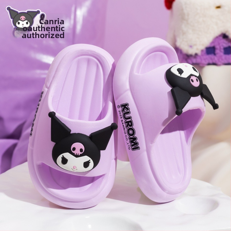 Qidan Shoe Factory beebisussid tüdrukute suvised Sanrio EVA siseruumides kasutatavad laste sussid libisemisvastased rannasussid