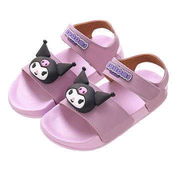 Autentsed Sanrio tüdrukute sandaalid. Suvised uued laste rannajalatsid, libisemiskindlad pehme põhjaga, hingavad Eva materjalist printsessisandaalid.
