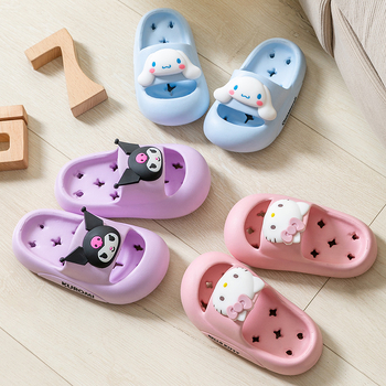 Sanrio laste õõnessussid tüdrukute suvised vannitoa lekkekindlad suplemisriided beebidele piiriülesed lapsevanema-lapse sussid