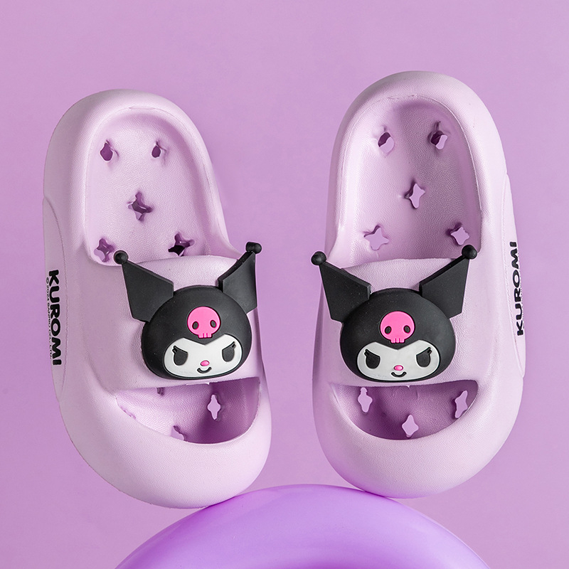 Sanrio laste õõnessussid tüdrukute suvised vannitoa lekkekindlad suplemisriided beebidele piiriülesed lapsevanema-lapse sussid