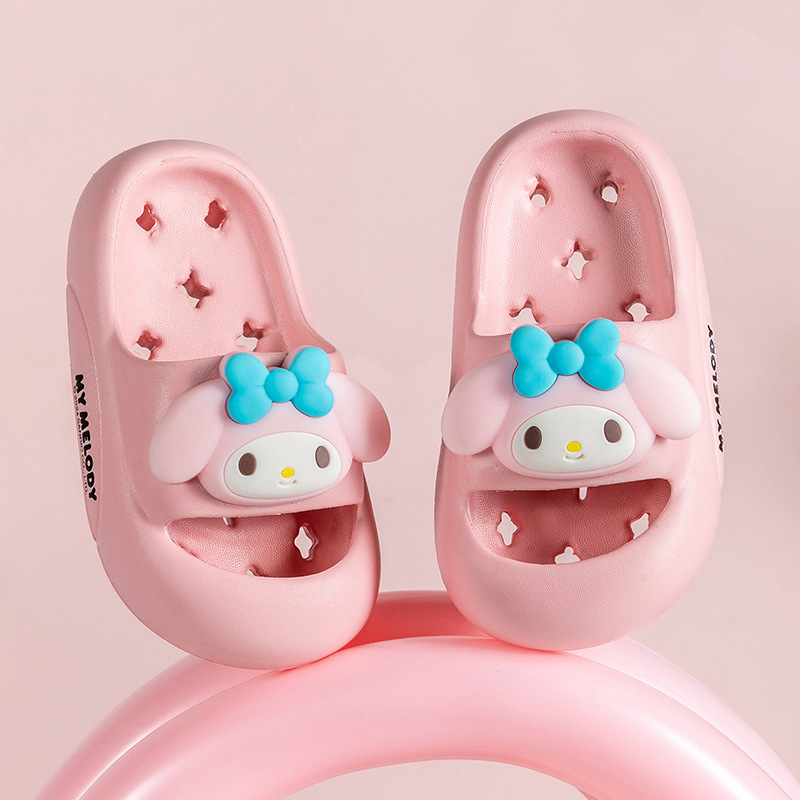 Sanrio laste õõnessussid tüdrukute suvised vannitoa lekkekindlad suplemisriided beebidele piiriülesed lapsevanema-lapse sussid