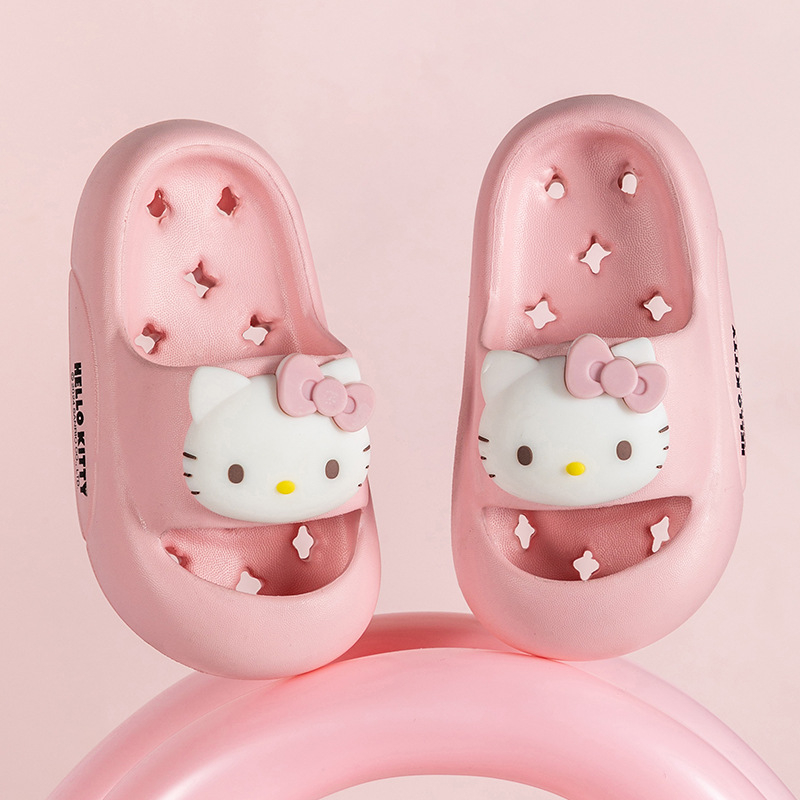 Sanrio laste õõnessussid tüdrukute suvised vannitoa lekkekindlad suplemisriided beebidele piiriülesed lapsevanema-lapse sussid