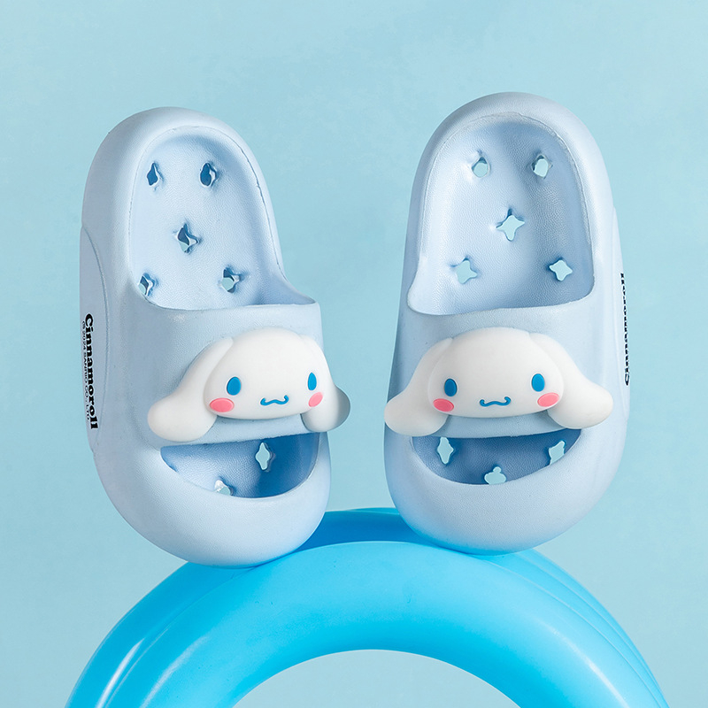 Sanrio laste õõnessussid tüdrukute suvised vannitoa lekkekindlad suplemisriided beebidele piiriülesed lapsevanema-lapse sussid