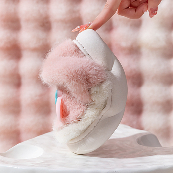 Laste puuvillased sussid, ehtsad Sanrio meeste ja naiste talvised pehmed lapsevanema-lapse multifilmi sise-kodu libisemiskindlad soojad puuvillased kingad