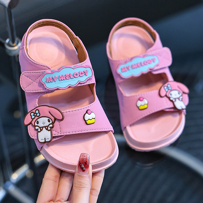Ehtsad Sanrio tüdrukute sandaalid 2025. aasta uued suvised plahvatuste spordisandaalid kevadised tüdrukute suvekingad