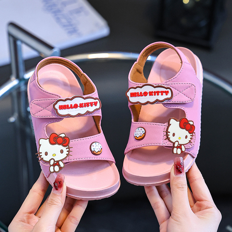 Ehtsad Sanrio tüdrukute sandaalid 2025. aasta uued suvised plahvatuste spordisandaalid kevadised tüdrukute suvekingad