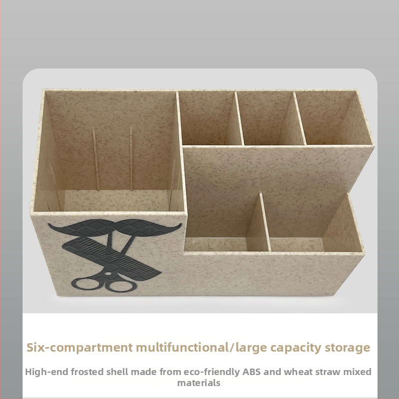 Nástroje na vlasy a nechty, plastová úložná krabica, kaderníctvo, holičstvo, kadernícky stylista, kreatívne stolové nožnice, zásuvka