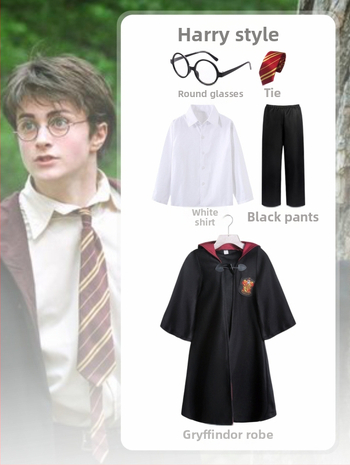 Lastele mõeldud halloweeni kostüümid Harry Potteri võlurüü kostüüm võluri jaapani versiooni keep-etenduskostüüm