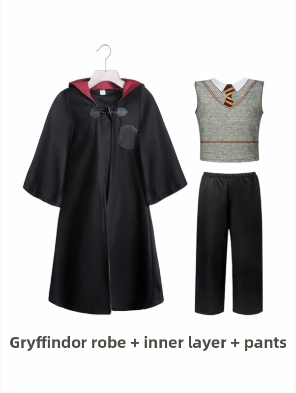 Lastele mõeldud halloweeni kostüümid Harry Potteri võlurüü kostüüm võluri jaapani versiooni keep-etenduskostüüm
