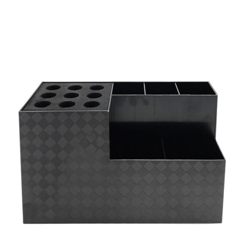 Кутия за съхранение на инструменти за фризьорски ножици, кутия за инструменти за маникюр, многофункционална кутия за съхранение на ножици за бръснарница