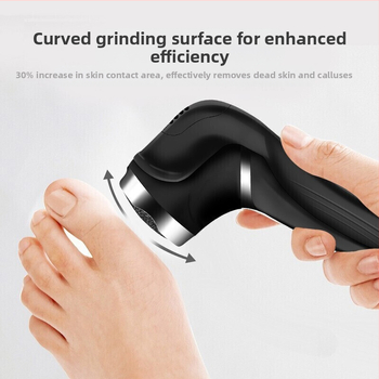 Elektrinis pėdų šlifuoklis nuospaudoms šveisti, buitinis įkraunamas pedikiūro artefaktas, kulno šveičiamasis pėdų žoliapjovė