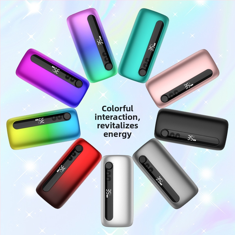 Prenosná powerbanka s inteligentným displejom na leštenie nechtov s cezhraničným displejom, pero na leštenie nechtov, plynulá sada na leštenie nechtov