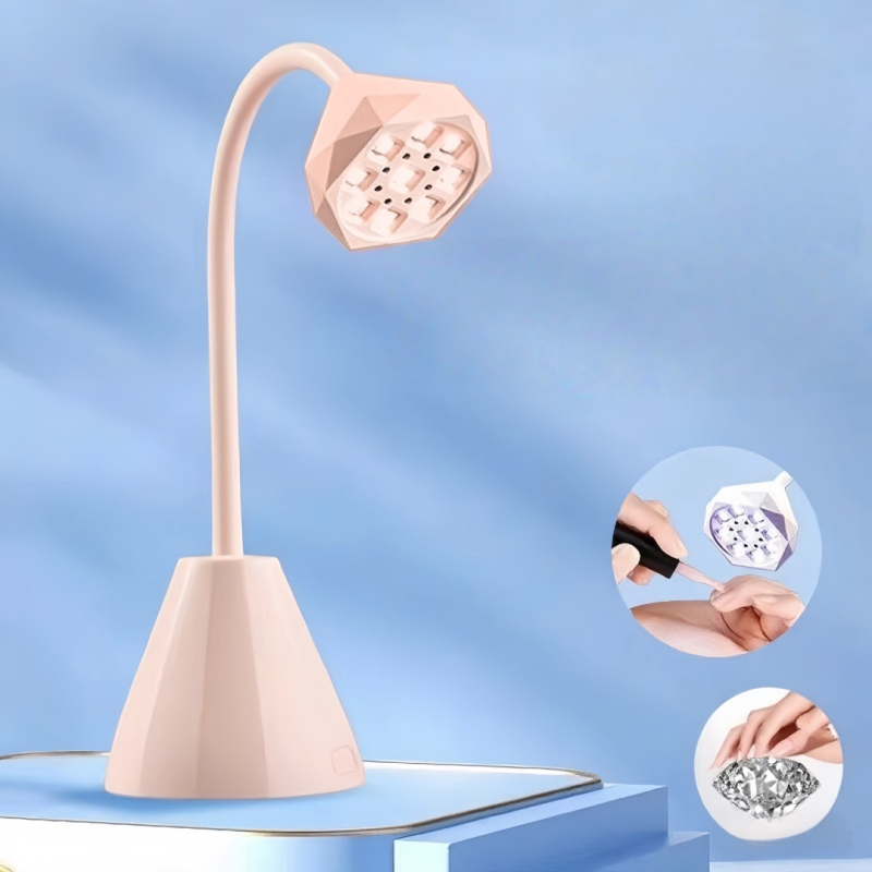 Darbvirsmas enerģijas uzglabāšanas nagu mākslas Lotus lampa ar intelektuālo sensoru un displeju, UV sacietēšanas lampa, ātri žūstoša nagu cepšanas lampa