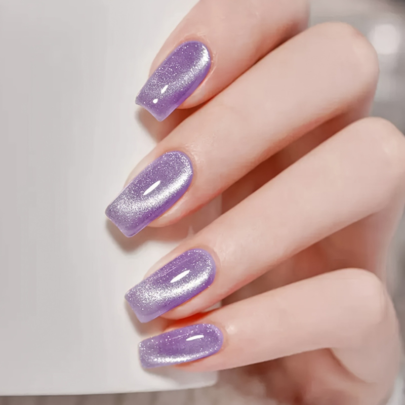 Zhengxiang užsienio prekybos „Amazon“ nagų lipdukų rinkinys, atsparus vandeniui, europietiškas ir amerikietiškas, 16 nagų lako plėvelių, mirksinčių katės akių nagų dailės lipdukų