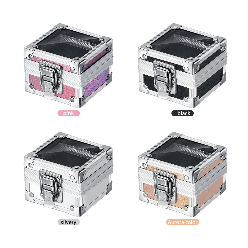 Διασυνοριακό κουτί αποθήκευσης κεφαλής γυαλίσματος νυχιών φορητό κουτί εργαλείων τέχνης νυχιών επιφάνεια εργασίας φινιρίσματος κουτί εργαλείων jack rack εμφάνισης
