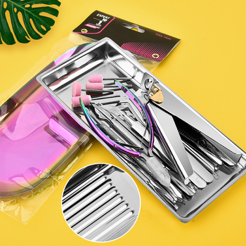 Spetsiaalne desinfitseerimisplaat küünetööriistadele. Paksendatud 304 roostevabast terasest, kõrge temperatuurikindel, korrosioonikindel, kaasaskantav küünetööriistade hoiustamine.