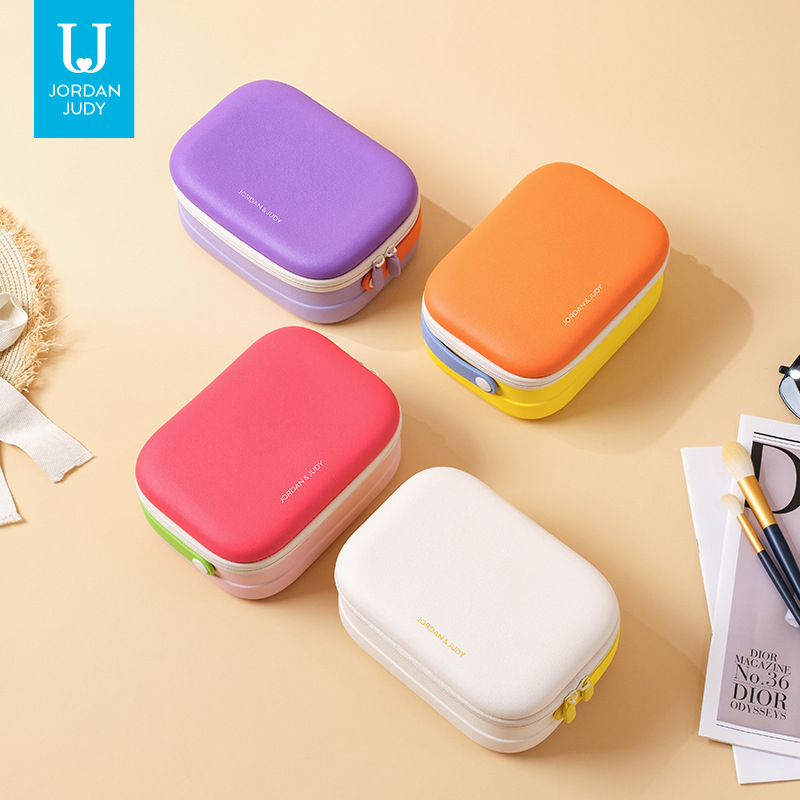 Φορητή τσάντα καλλυντικών, τσάντα αποθήκευσης καλλυντικών μεγάλης χωρητικότητας με διαχωριστικά, αδιάβροχη και ανθεκτική στην πίεση φορητή τσάντα καλλυντικών, τσάντα καλλυντικών ταξιδιού