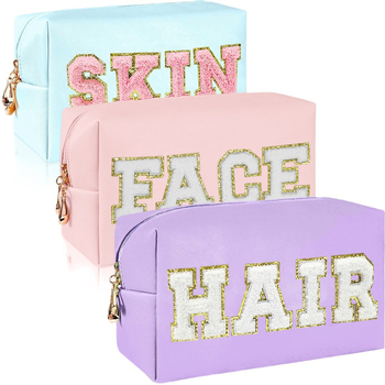 Višeslojni proizvodi Modna vruća rasprodaja Ručnik Vezeni najlonski natpis Kozmetička torba Ženska ležerna vodootporna torba za pohranu velikog kapaciteta