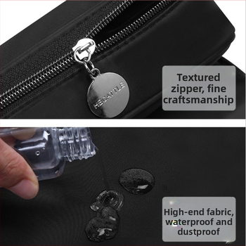 Korea stiilis pintsliga meigikott, veekindel meigikott, multifunktsionaalne kokkupandav professionaalne ilumeigi meigitööriistakast, piiriülene