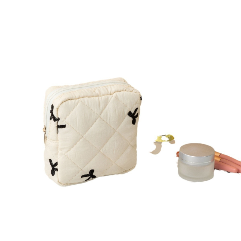 Χαριτωμένη τσάντα σερβιέτας σε σχήμα καρδιάς σε στυλ Instagram με φιόγκο, τσάντα αποθήκευσης από βαμβάκι, τσάντα Moon Affairs, τσάντα πετσέτας θείας, πορτοφόλι για κέρματα