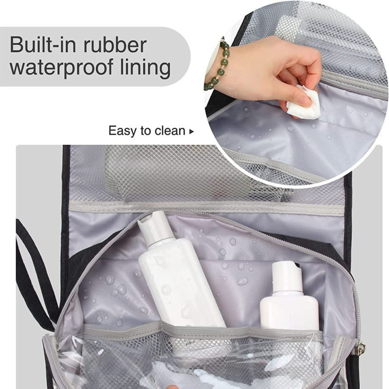 Трансгранична чанта за пране Amazon Travel Wash Bag за мъже и жени, водоустойчива чанта за съхранение на гримове