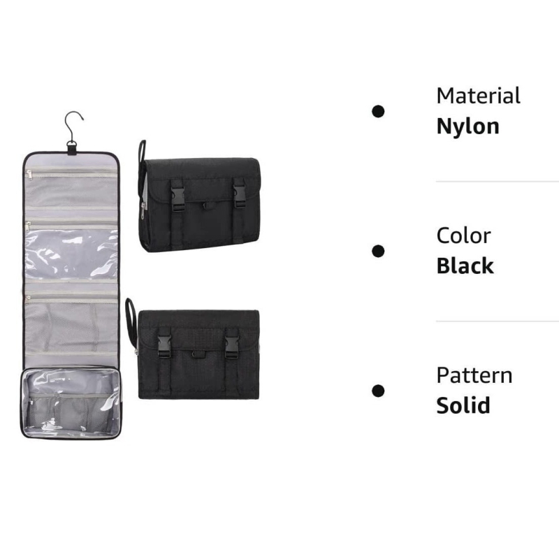 Трансгранична чанта за пране Amazon Travel Wash Bag за мъже и жени, водоустойчива чанта за съхранение на гримове