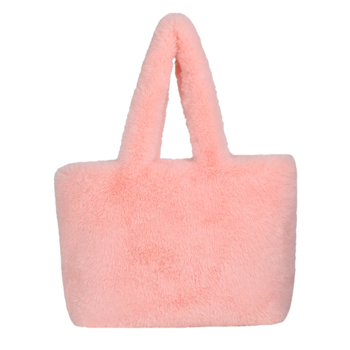 „TikTok“ to paties stiliaus didelės talpos pliušinis krepšys moterims, rudens ir žiemos pūkuotas nešiojamas vieno peties pliušinis krepšys, skirtas įvairiems rungtynėms