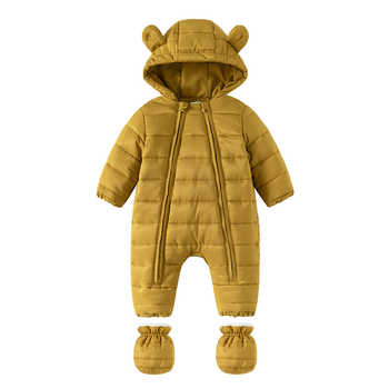 Beebi talvekombe puuvillast polsterdatud vastsündinuriided mugavad sügis- ja talveriided vabaaja puuvillast polsterdatud jope