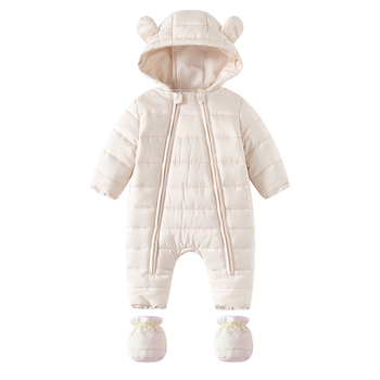 Beebi talvekombe puuvillast polsterdatud vastsündinuriided mugavad sügis- ja talveriided vabaaja puuvillast polsterdatud jope