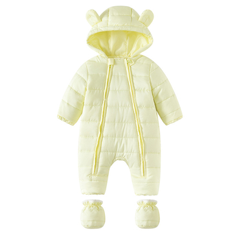 Beebi talvekombe puuvillast polsterdatud vastsündinuriided mugavad sügis- ja talveriided vabaaja puuvillast polsterdatud jope