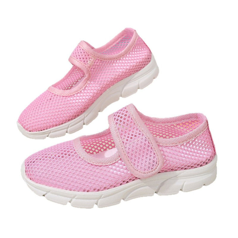 Νέα παιδικά παπούτσια εξωτερικού εμπορίου για την άνοιξη και το φθινόπωρο, αναπνεύσιμα, φλατ παπούτσια για γιαγιά, αντιολισθητικά παπούτσια για περπάτημα, γόβες, casual παπούτσια