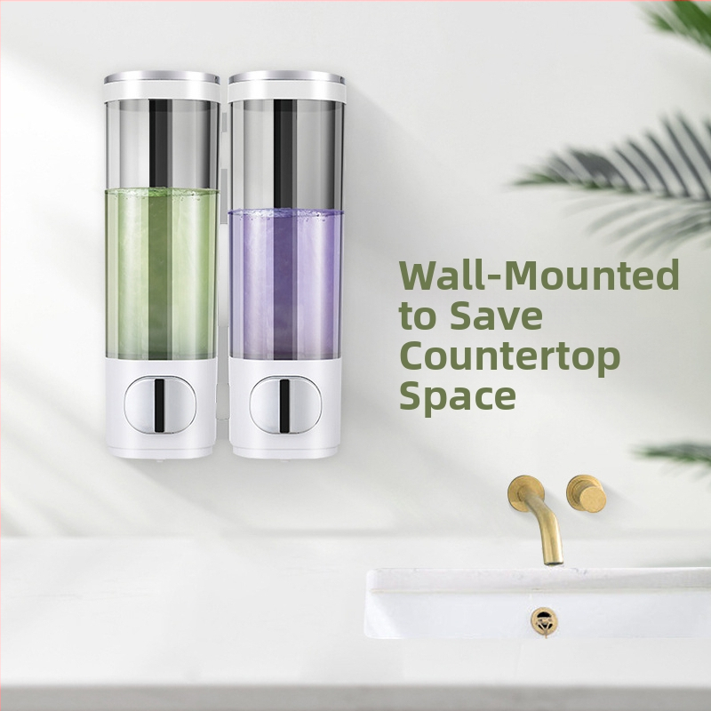 Hotel Morton kúpeľňový dezinfekčný prostriedok na ruky závesný na stenu toaletný kuchynský stroj na prací prostriedok Dávkovač mydla bez dierovania dezinfekčný prostriedok na ruky