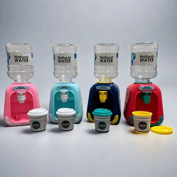 Tarpvalstybinis „Amazon“ modeliavimo vandens dozatoriaus žaislas, gėrimų aparatas, galintis gaminti vandenį, žaidimų namelio vaikų virtuvės žaislų rinkinys