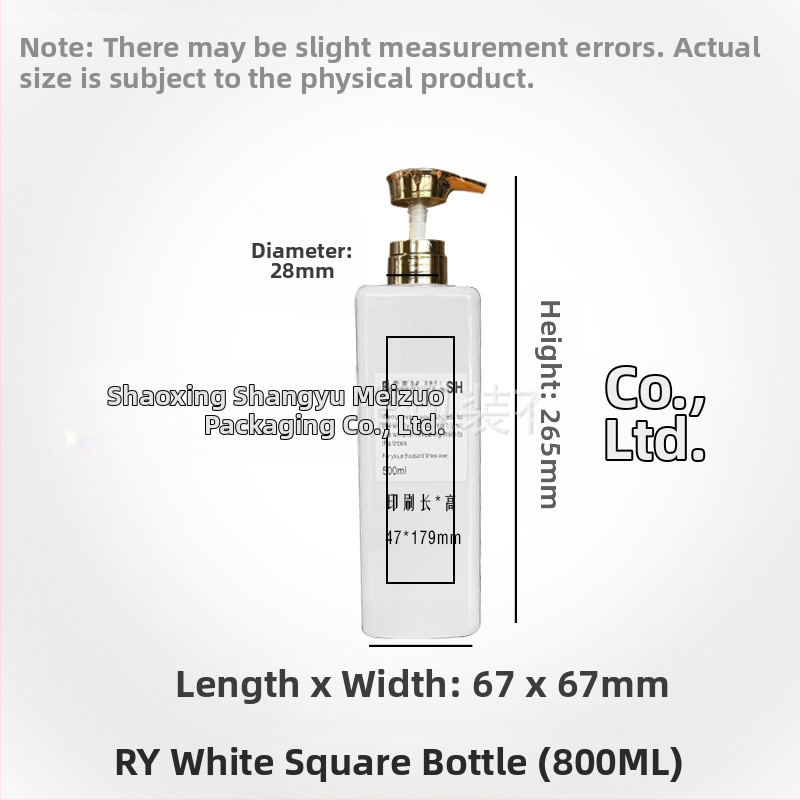 800 ml 1 l uus suure mahutavusega hoiupudel, surutüüpi tühi pudel, majapidamispesupesemisvahend, šampoon ja palsam