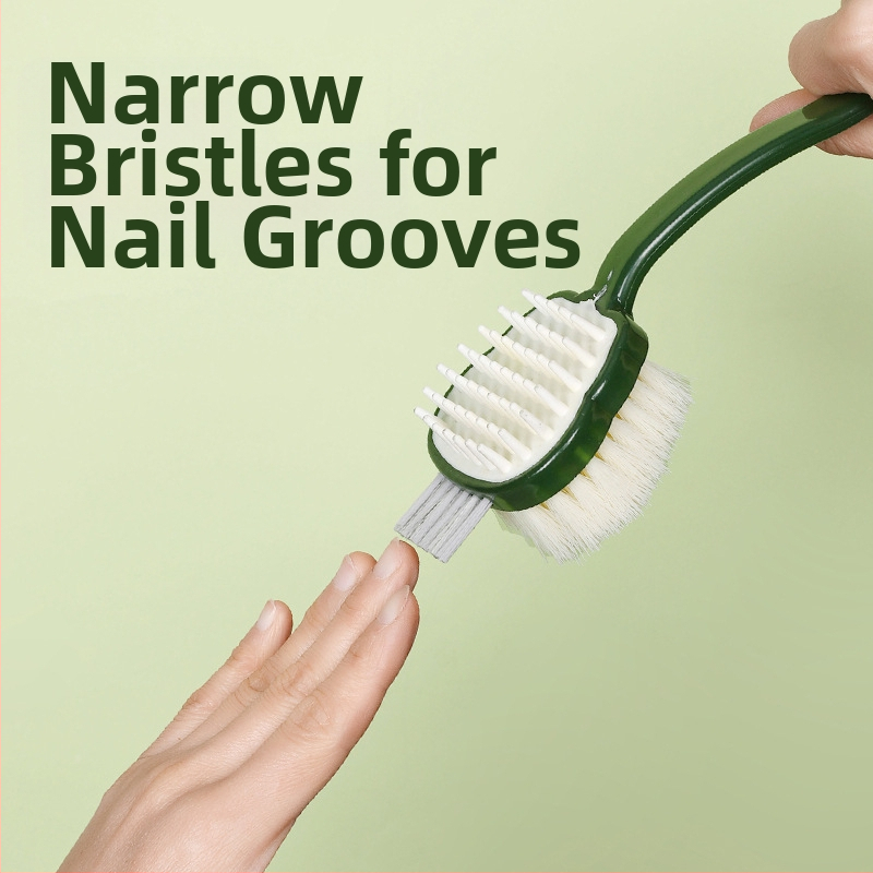 Multifunkčná obojstranná kefa do kúpeľa tri v jednom kefa do kúpeľa s dlhou rukoväťou, mäkká kefa do kúpeľa s efektom trenia chrbta