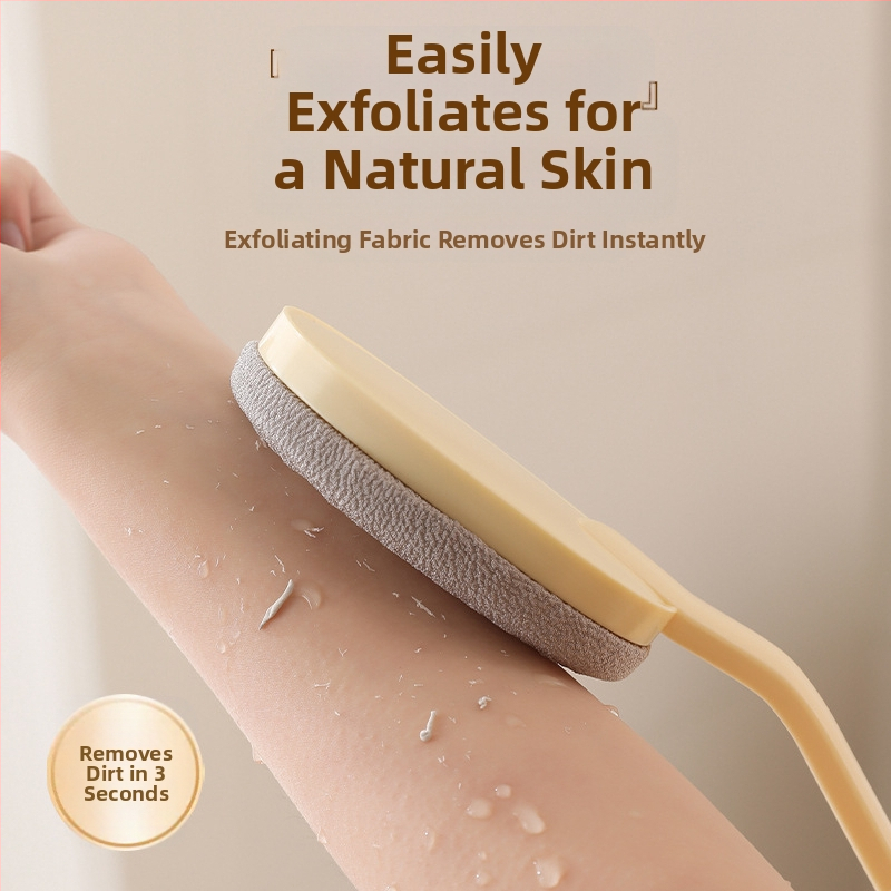 Dlhá kefa na umývanie a čistenie kúpeľa, vhodná pre mužov aj ženy