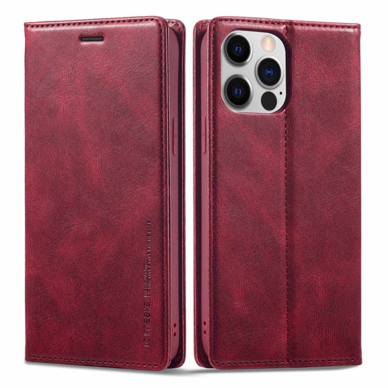 iPhone 14 telefoniümbris 13Pro vargusvastane hari 16 nahkümbris 15 Apple 12 flip XSMAX kaitseümbris 7p