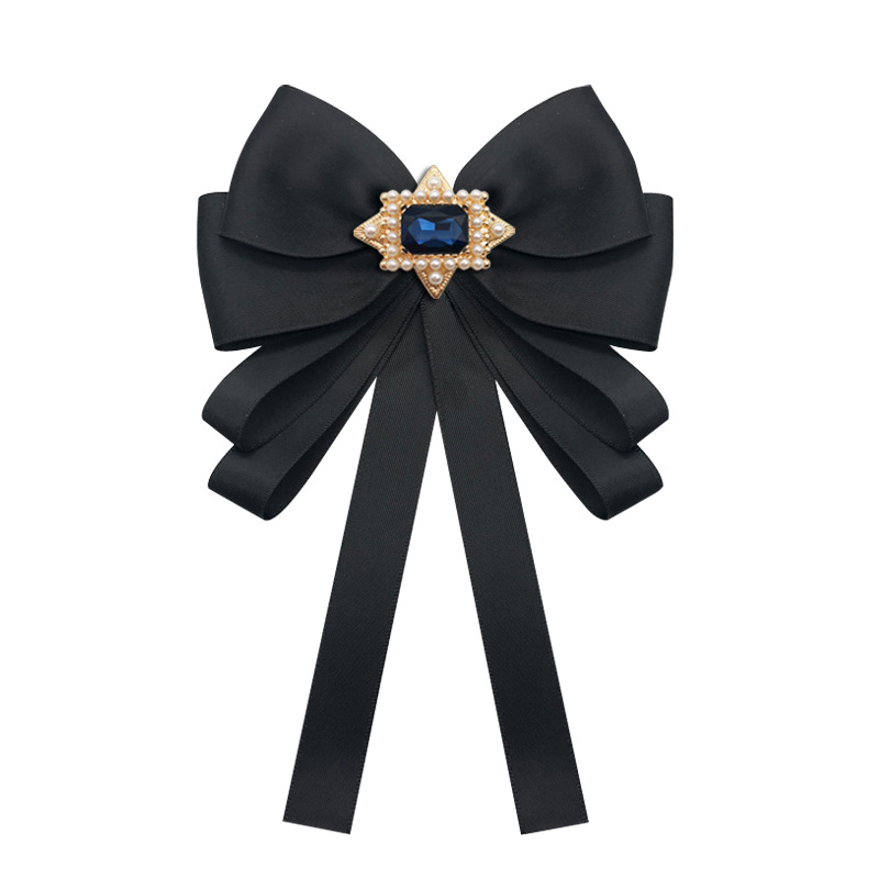 Европейска и американска платнена брошка-папионка, южнокорейска винтидж игла с шестолъчна звезда, декорация за костюм от сплав