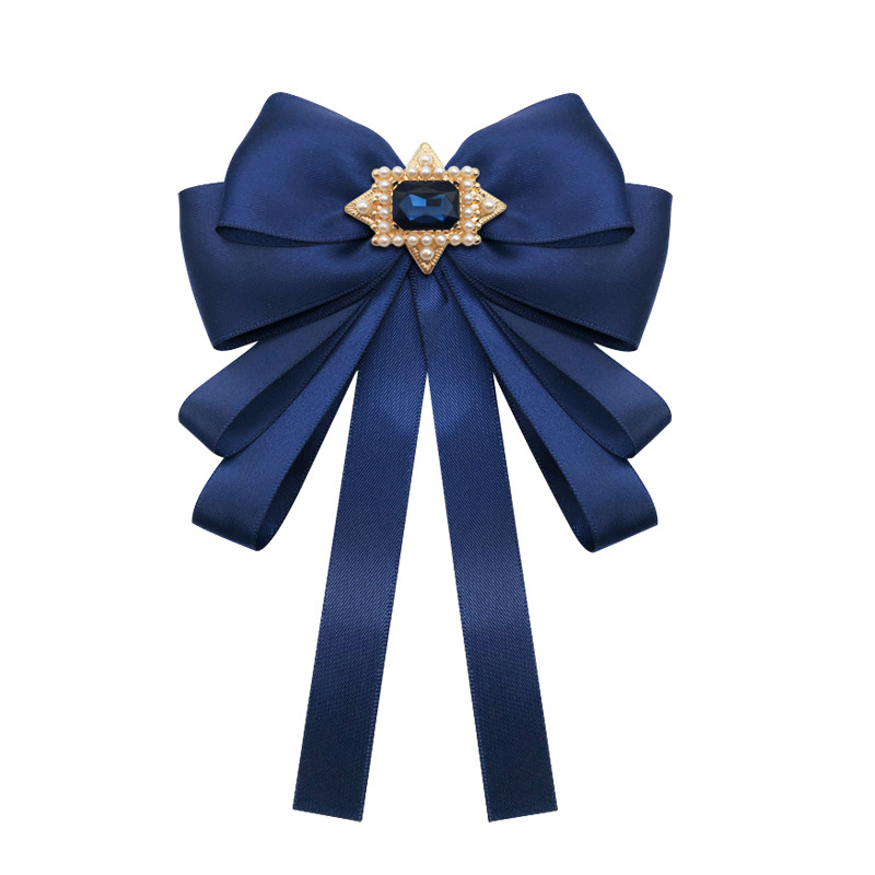 Европейска и американска платнена брошка-папионка, южнокорейска винтидж игла с шестолъчна звезда, декорация за костюм от сплав